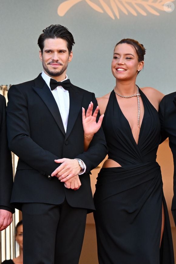 François Civil, Adèle Exarchopoulos - Montée des marches du film « L’amour ouf » lors du 77ème Festival International du Film de Cannes, au Palais des Festivals à Cannes. Le 23 mai 2024
© Bruno Bebert / Bestimage