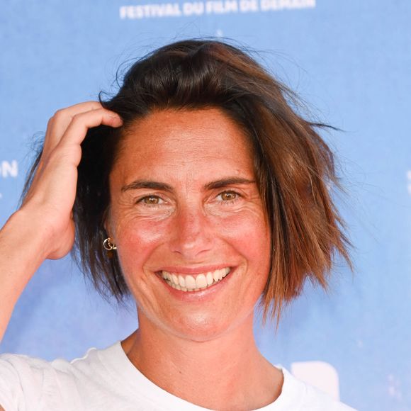 Alessandra Sublet au photocall de la première édition du Festival du Film de Demain au Ciné Lumière à Vierzon, France, le 4 juin 2022. © Coadic Guirec/Bestimage