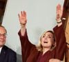 Loin des protocoles officiels habituels, l'ancien président et son épouse ont partagé des moments d'une grande spontanéité.

François Hollande et sa femme Julie Gayet assistent aux Internationaux de France de tennis de Roland Garros 2024 à Paris, le 4 juin 2024. 

© Jacovides-Moreau/Bestimage