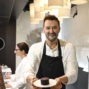 Cyril Lignac statue de cire au Musée Grevin à Paris, France le 18 juin 2024. Photo par Victor Joly/ABACAPRESS.COM