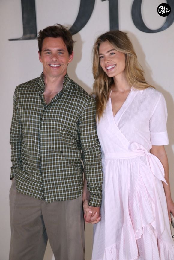 James Marsden et Frédérique Brons - Défilé de mode Dior Homme, Collection Printemps/Été 2027 - Photocall - dans le cadre de la Fashion Week de Paris, France, le 24 Juin 2026. 

© Bertrand Rindoff / Bestimage