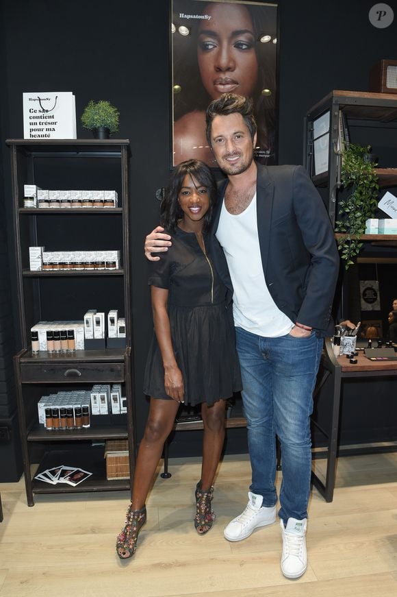 Exclusif - Hapsatou Sy et Vincent Cerutti - La marque HapsatouSy ouvre sa première boite à beauté au centre commercial de Belle Epine à Thiais, France, le 26 mai 2018. © Coadic Guirec/Bestimage