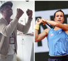 La française Loïs Boisson bat l'américaine Pegula (3-6, 6-4, 6-4), au 4ème tour des internationaux de France de Tennis de Roland Garros, Yannick Noah exulte ! © Jacovides-Moreau/Bestimage et Francetvsport sur X.