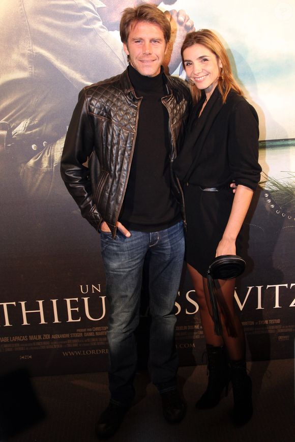 Emmanuel Philibert de Savoie et Clotilde Courau à l'UGC Normandie à Paris en novembre 2011. Photo par AGENCE / BESTIMAGE