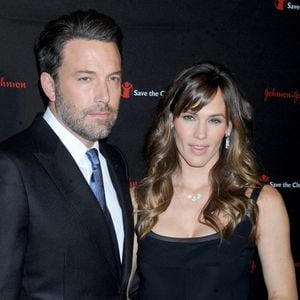 Ben Affleck et sa femme Jennifer Garner lors de la 2e édition de la soirée "Save the Children Illumination Gala" à New York.