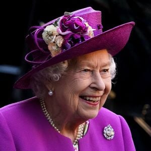 La reine Élizabeth au château de Stirling en Écosse, le 29 juin 2021.  

Photo : Andrew Milligan / PA Wire / Abaca