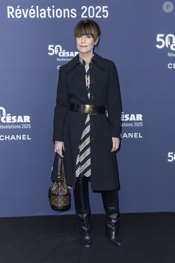 Marina Foïs - Photocall de la soirée "Cesar Révélations 2025" au Trianon à Paris le 20 janvier 2025. © Olivier Borde / Bestimage
