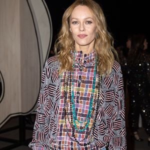 Vanessa Paradis - Front Row au deuxième défilé de mode Haute-Couture Chanel au Grand Palais Éphémère lors de la Fashion Week Printemps-été 2023 de Paris, France, le 24 janvier 2023. © Olivier Borde/Bestimage