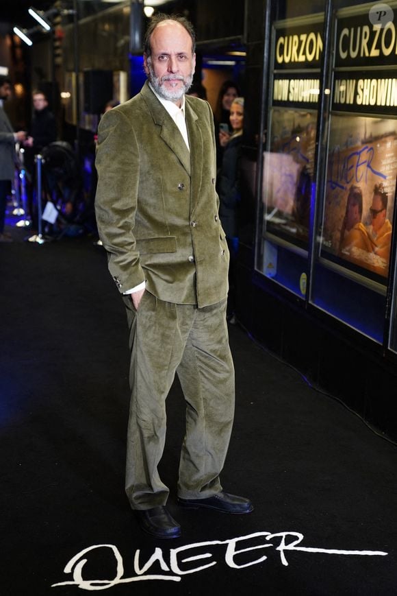 Luca Guadagnino assiste à la projection de gala de Queer, au Curzon Mayfair à Londres, Royaume-Uni, mardi 10 décembre 2024.Ben Whitley/PA Wire/ABACAPRESS.COM