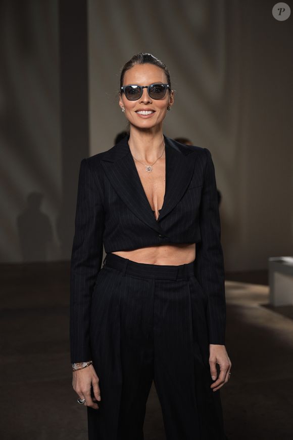 Sylvie Tellier au défilé Georges Chakra "Collection Haute Couture Printemps/Eté 2025" lors de la Fashion Week de Paris (PFW), le 28 janvier 2025

© Perusseau / Da Silva / Bestimage
