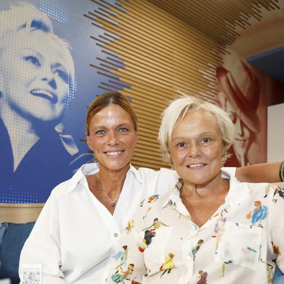 Exclusif - Le restaurant "La cantine de Jo" est un concept soutenu par Muriel Robin et Anne Le Nen, à Nice, France, le 5 septembre 2025. © Dylan Meiffret/Nice Matin/Bestimage