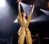 Alors qu'elle était sur la scène du festival Summertime Bal à Londres, Jessie J a annoncé à ses fans qu'il s'agissait de son tout dernier concert avant le début de ses traitements contre son cancer du sein.
Jessie J en concert à Birmingham, à l'occasion de sa tournée "R.O.S.E.". Backgrid USA / Bestimage