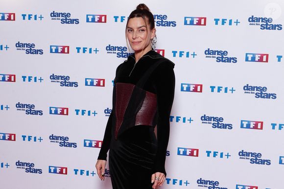 Fauve Hautot - Photocall pour le lancement de la nouvelle saison de l'émission "Danse avec les stars 2024 (DALS)" à la Tour TF1 à Boulogne-Billancourt. Le 25 janvier 2024 © Christophe Clovis / Bestimage