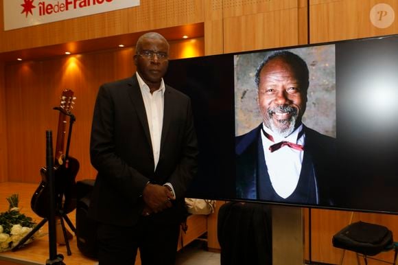 Exclusif - Jacques Martial (frère du défunt) - Soirée en hommage à Jean-Michel Martial, organisée par le CREFOM au conseil régional d'Ile-de-France à Paris. Le 23 octobre 2019. 
© Christophe Clovis / Bestimage