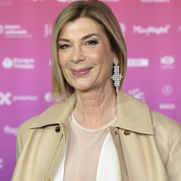 Michèle Laroque lors de la 15ème cérémonie des René du cinéma, organisée par l'Académie André Delvaux, à Bruxelles le 7 mars 2026. Photonews / Bestimage