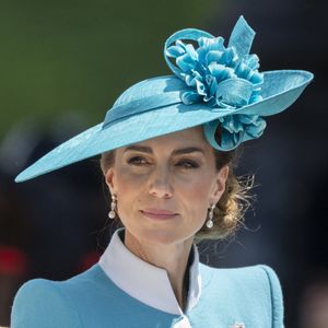 Lors du Trooping the Colour, Kate Middleton a été surprise en train de contempler William.

Kate Middleton lors de la cérémonie Trooping the Colour à Londres. 

Photo : Goff Inf / Bestimage
