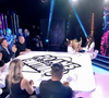 Ayem Nour sur le plateau de NRJ12 le 28 février 2025.