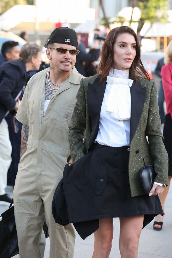 Charly Defrancesco et Valentina Ferrer au défilé Dior 2027 au musée d'art du comté de Los Angeles le 13 mai 2026 à Los Angeles, Californie.

©Bestimage