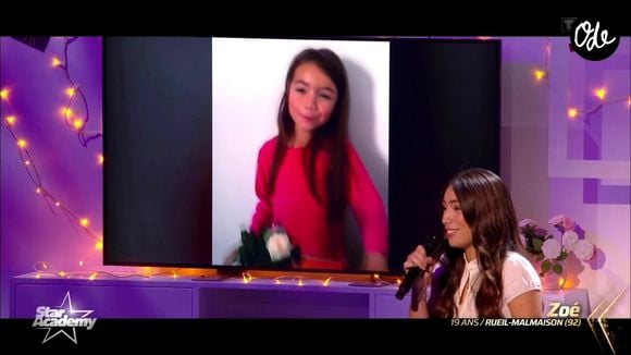 Zoé fait partie de la nouvelle promotion de la "Star Academy". Capture d'écran TF1