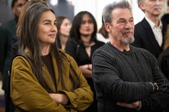 Azucena Caamaño, Florent Pagny - Cérémonie de la remise de la médaille de chevalier de l'ordre des arts et des lettres à Alexandre Kirchhoff, PDG du label Capitol Music France par R.Dati au Ministère de la Culture à Paris le 9 janvier 2026.
Cyril Moreau / Bestimage