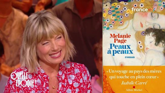 Mélanie Page. Quelle époque ! sur France 2 samedi 30 mai.