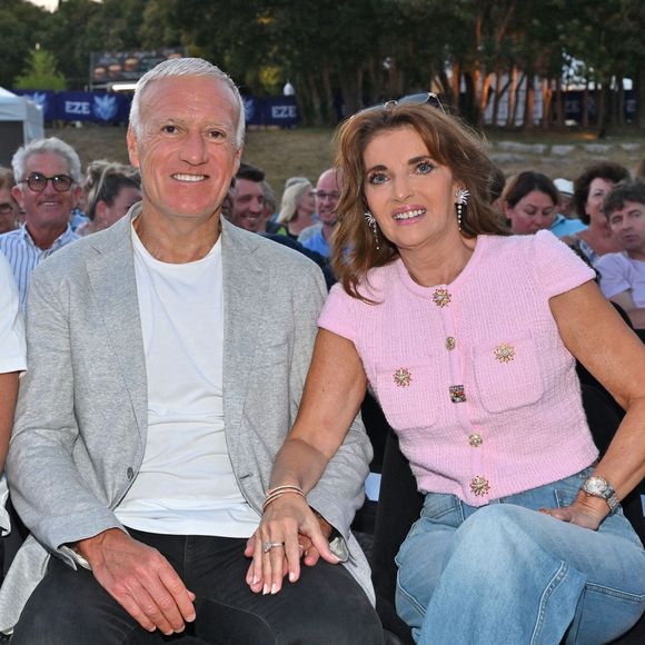 La fin approche pour Didier Deschamps. 

Didier Deschamps et sa femme Claude durant la 2ème soirée de la seconde édition des Théâtrales d'Eze avec Mélanie Page dans la pièce "Je m'appelle Georges" à l'oppidum du Col d'Eze. © Bruno Bebert / Bestimage