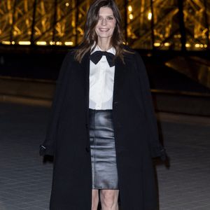 Chiara Mastroianni - Photo Call du « Le Grand Diner du Louvre « lors de la Fashion Week  à Paris le 5 mars 2025. © Olivier Borde /Bestimage