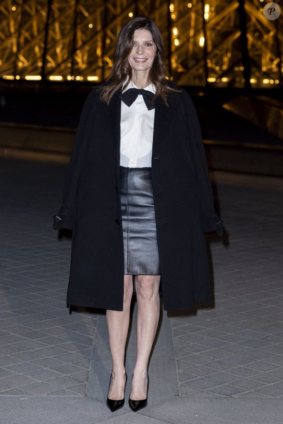 Chiara Mastroianni - Photo Call du « Le Grand Diner du Louvre « lors de la Fashion Week  à Paris le 5 mars 2025. © Olivier Borde /Bestimage