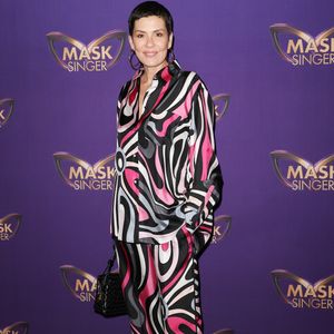 Cristina Cordula lors de la soirée "Watch Party" de lancement de la nouvelle saison de "Mask Singer" au Musée Grévin à Paris le 24 avril 2026.

© Guirec Coadic / Bestimage