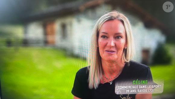 Photo : Il s'agit d'une charmante blonde de 39 ans, maman de deux enfants.  Céline, aventurière de la tribu de l'Est dans "Koh-Lanta, La Revanche des 4  Terres". - Purepeople