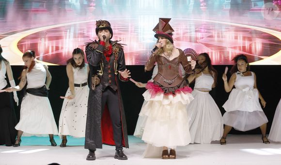 Sébastien Agius - Pour célébrer ses 30 ans, le Salon du Chocolat de Paris réinvente son mythique défilé de robes en chocolat autour d’une thématique inédite : la Comédie Musicale, à Paris mardi 28 octobre 2025. © Christophe Aubert via Bestimage