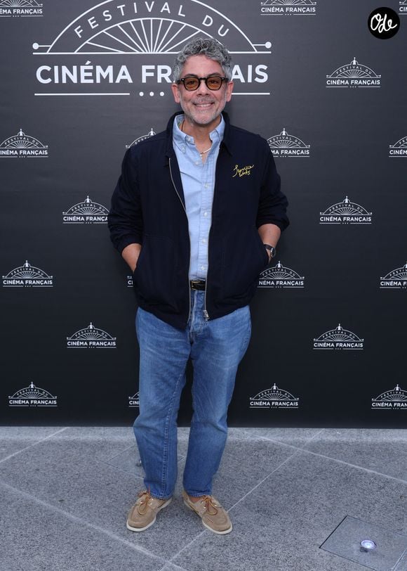 Exclusif - Manu Payet au photocall de la cérémonie de clôture de de la 5ème édition du Festival du Cinéma Français & Gastronomie (7ème art et gastronomie), à à Aix-les-Bains, France, le 6 juin 2026. © Denis Guignebourg/Bestimage
