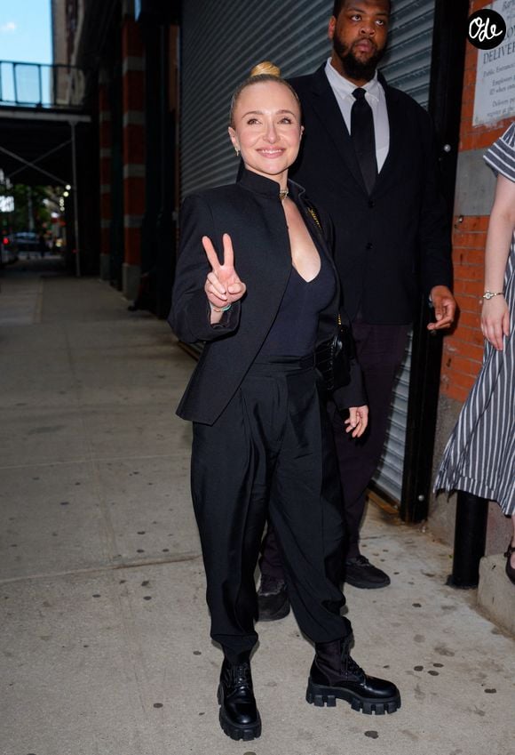 Hayden Panettiere is seen arriving to her book signing on May 19, 2026 in New York City.