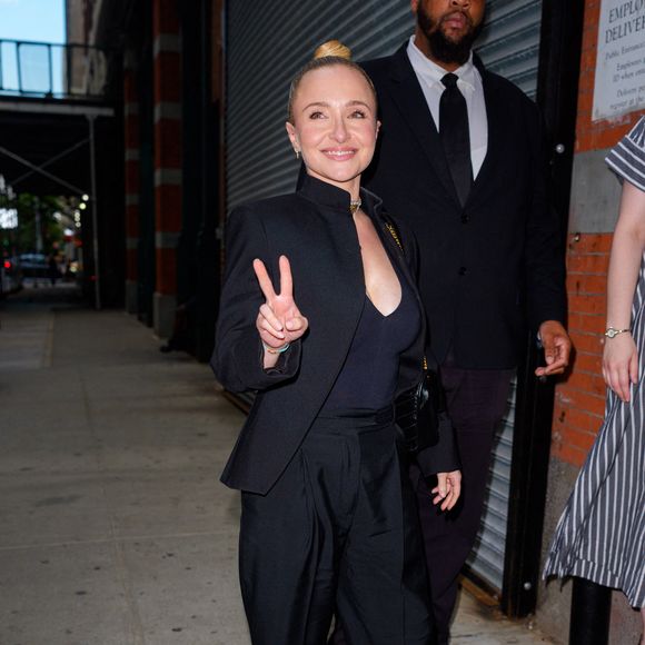 Hayden Panettiere is seen arriving to her book signing on May 19, 2026 in New York City.