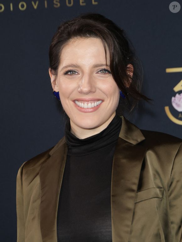 Claire Delorme - Photocall de la 30ème cérémonie des Lauriers de l'audiovisuel au théâtre Marigny à Paris le 24 février 2025.. © Coadic Guirec/Bestimage
