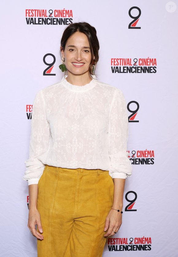 Marie Gillain - Photocall de la cérémonie de clôture de la 13ème édition du festival 2 Cinéma de Valenciennes le 3 octobre 2023. © Denis Guignebourg/Bestimage