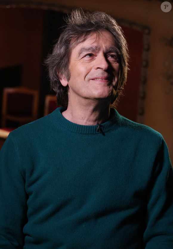 Exclusif - Richard Kolinka lors de l'enregistrement de l'émission "Olympiascope" au théâtre Antoine, présentée par B.Montiel et diffusée le mardi 13 mai 2025, à Paris, le 18 février 2025. © Denis Guigenbourg/Bestimage