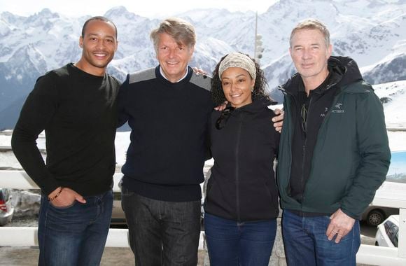 L'occasion de revenir sur le parcours de Yaëlle Trulès, qui incarne le commandant Clarissa Hoarau.

Nathan Dellemme, Yaëlle Trulès, Stéphane Meunier réalisateur pour OPJ
Christian Cappe le directeur général du festival. - Rendez-vous avec les actrices et acteurs de la 24ème édition du festival Tv de Luchon le 12 février 2022.

© Christophe Aubert / Bestimage