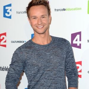 Cyril Feraud assistant à la conférence de presse annuelle 2014 de France Télévisions qui s'est tenue au Palais De Tokyo à Paris, France le 26 août 2014. Photo par Pascal Baril/Planete Bleue Images/ABACAPRESS.COM