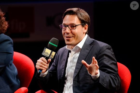 Yaël Goosz assistant à la conférence de presse annuelle de la station de radio Radio France à Paris, France, 26 août 2015. Photo par Alban Wyters/ABACAPRESS.COM