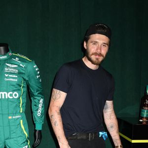 Brooklyn Beckham - Des célébrités ont assisté au lancement du whisky Glenfiddich X Aston Martin Formula One Team Limited Edition 16-Year-Old à New York. @Backgrid USA / Bestimage