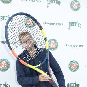 Alexandre Delpérier - Evénement "Smash Perrier" du deuxième étage de la Tour Eiffel au Champ-de-Mars à Paris le 8 juin 2017.  © Pierre Perusseau/Bestimage