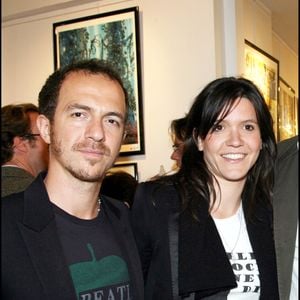 Exclusif - Calogero et Hortense - Vincent Perez présente sa bande-dessinée La Forêt à la galerie Daniel Maghen
