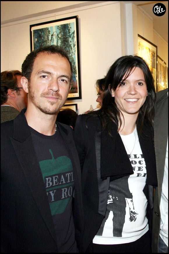 Exclusif - Calogero et Hortense - Vincent Perez présente sa bande-dessinée La Forêt à la galerie Daniel Maghen
