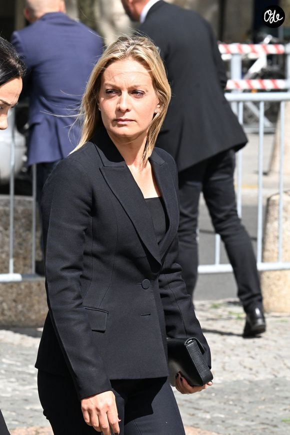 Il se confie sur le deuil, le vide et les souvenirs.

Audrey Crespo-Mara - Arrivées aux obsèques de Mathilde Favier en l'église Saint-Sulpice à Paris, le 31 août 2026.
Agence / Bestimage