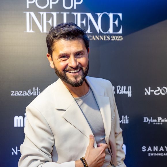 Exclusif - Christophe Beaugrand - Showcase de Lenie au showroom Pop Up Influence by Aurélien Cassirame lors du 78ème Festival International du Film de Cannes le 21 mai 2025. © Aurelio Stella / Evenjoy / BestImage