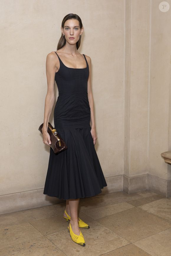 Charlotte Cardin - Photocall du défilé Jacquemus au 51 rue Raynouard lors de la Fashion Week Masculine prêt-à-porter Automne/Hiver 2025-2026 à Paris, le 26 janvier 2025. 
© Olivier Borde / Bestimage