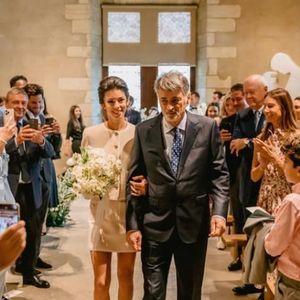 Le mari de Natali Husic leur a répondu dans le Figaro de ce 16 décembre
Mariage de Louis Sarkozy et Natali Husic en septembre 2024