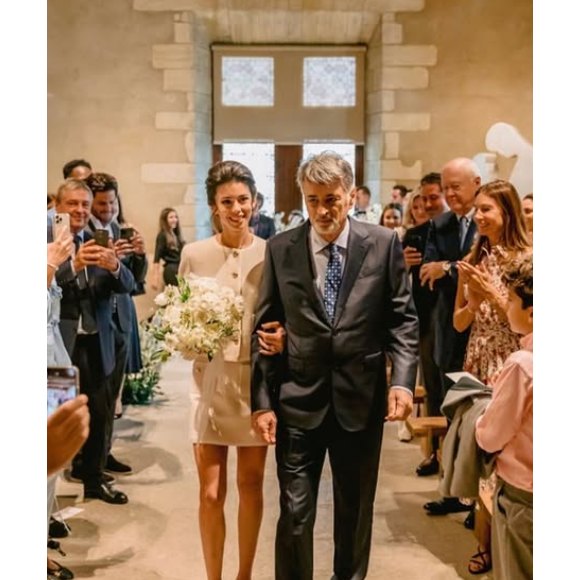 Le mari de Natali Husic leur a répondu dans le Figaro de ce 16 décembre
Mariage de Louis Sarkozy et Natali Husic en septembre 2024