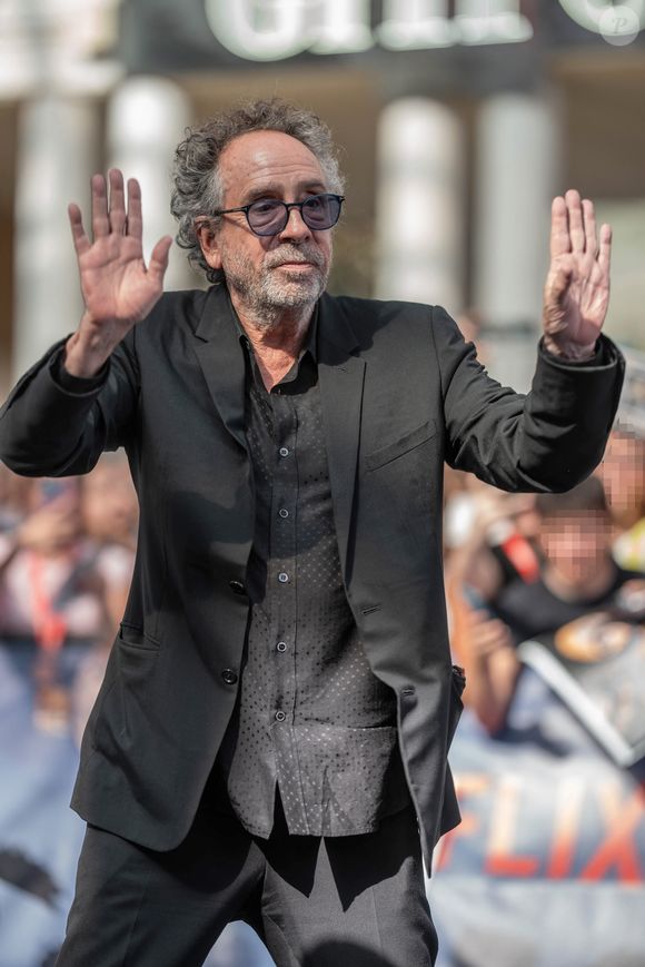 Tim Burton lors du 55e Giffoni Film Festival le 25 juillet 2025. 
Crédit : SGP / BESTIMAGE